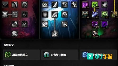wow邪dk天赋
