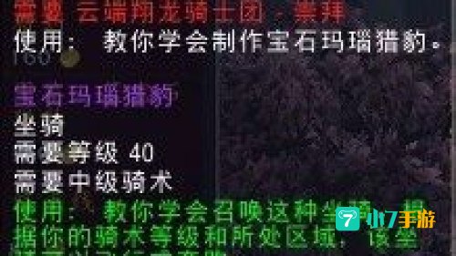 翔龙骑士团军需官